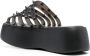 Jean Paul Gaultier x Melissa 60 mm Punk Love Becky sandalen met plateauzool Zwart - Thumbnail 3