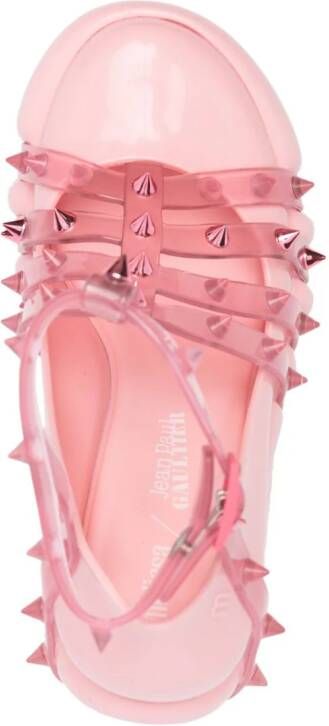 Jean Paul Gaultier x Melissa Punk Love pumps Roze