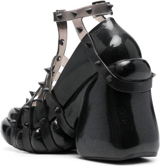 Jean Paul Gaultier x Melissa Punk Love pumps Zwart