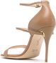 Jennifer Chamandi Rolando leren sandalen Beige - Thumbnail 3