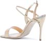 Jennifer Chamandi Tommaso leren sandalen Goud - Thumbnail 3