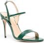 Jennifer Chamandi Tommaso leren sandalen Groen - Thumbnail 2