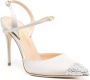 Jennifer Chamandi Vittorio pumps met kristallen Zilver - Thumbnail 2