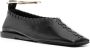 Jil Sander Ballerina's met ring detail Zwart - Thumbnail 2