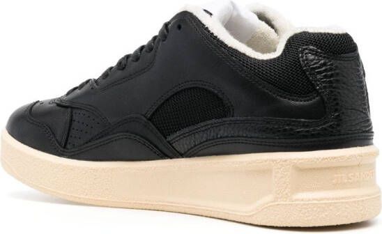 Jil Sander Basket low-top sneakers Zwart