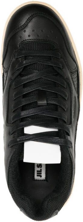 Jil Sander Basket low-top sneakers Zwart