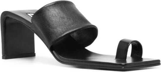 Jil Sander High 75 sandalen Zwart