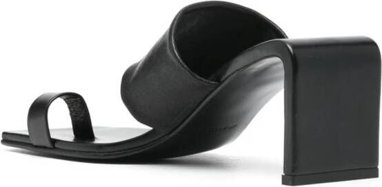 Jil Sander High 75 sandalen Zwart