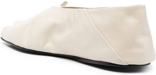 Jil Sander Geknoopte ballerina's Beige