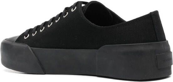 Jil Sander Low-top sneakers Zwart