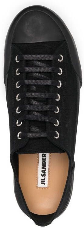 Jil Sander Low-top sneakers Zwart