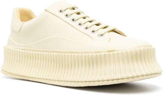 Jil Sander Sneakers met vlakken Geel