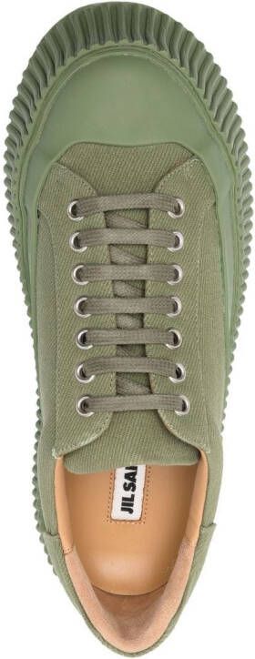 Jil Sander Chunky sneakers Groen