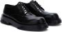 Jil Sander Leren derby schoenen Zwart - Thumbnail 2