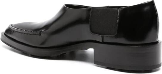 Jil Sander Loafers met puntige neus Zwart