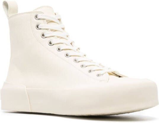 Jil Sander High-top sneakers Beige