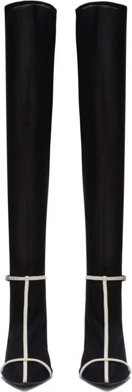 Jil Sander Overknee laarzen Grijs