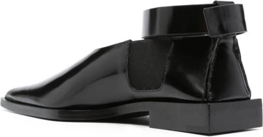 Jil Sander Oxford schoenen met puntige neus Zwart