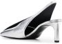 Jil Sander Pumps met vierkante neus Zilver - Thumbnail 3