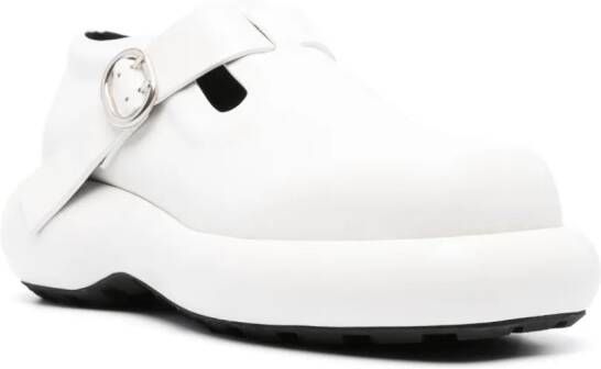 Jil Sander Scarpe leren loafers Wit