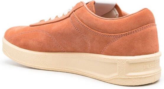 Jil Sander Sneakers met logo-reliëf Oranje