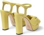 Jimmy Choo Heloise 120 mm sandalen met plateauzool Geel - Thumbnail 3