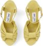 Jimmy Choo Heloise 120 mm sandalen met plateauzool Geel - Thumbnail 4