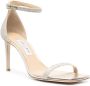 Jimmy Choo Alva leren sandalen Zilver - Thumbnail 2