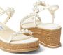 Jimmy Choo Amatuus sandalen met sleehak Wit - Thumbnail 10