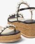 Jimmy Choo Amatuus sandalen met sleehak Zwart - Thumbnail 5