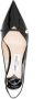 Jimmy Choo Amita leren pumps Zwart - Thumbnail 4