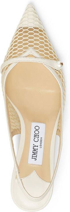 Jimmy Choo Amita slingback pumps Wit