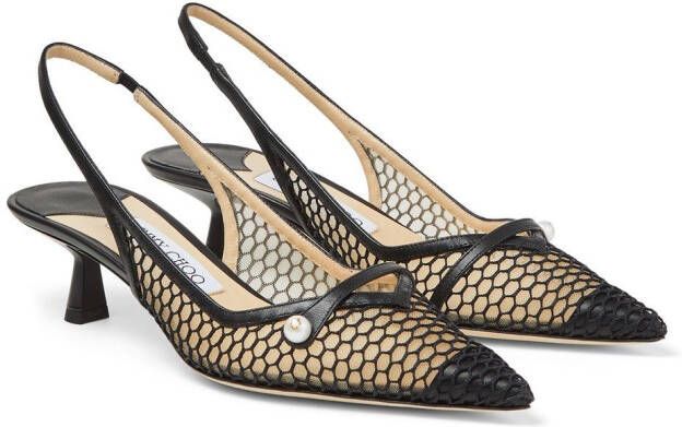 Jimmy Choo Amita slingback pumps Zwart
