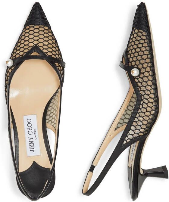 Jimmy Choo Amita slingback pumps Zwart