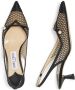 Jimmy Choo Amita slingback pumps Zwart - Thumbnail 7