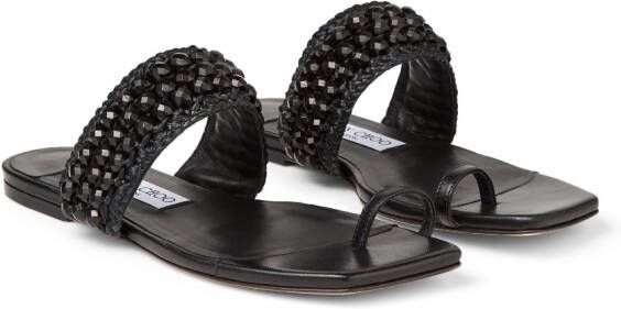 Jimmy Choo Amoure sandalen Zwart