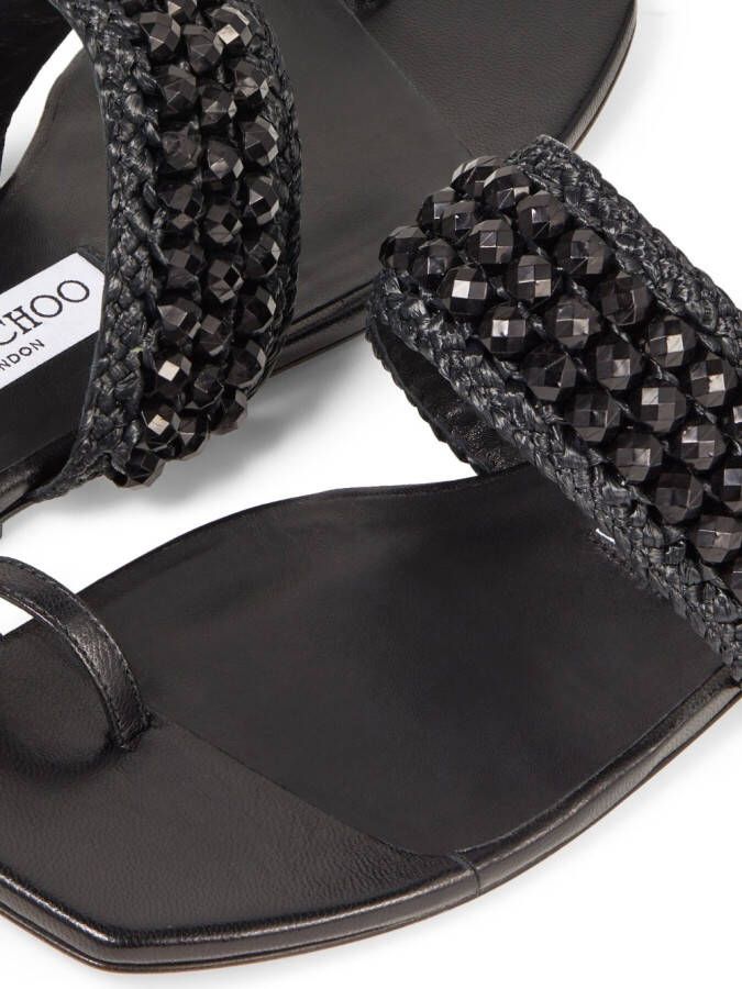 Jimmy Choo Amoure sandalen Zwart