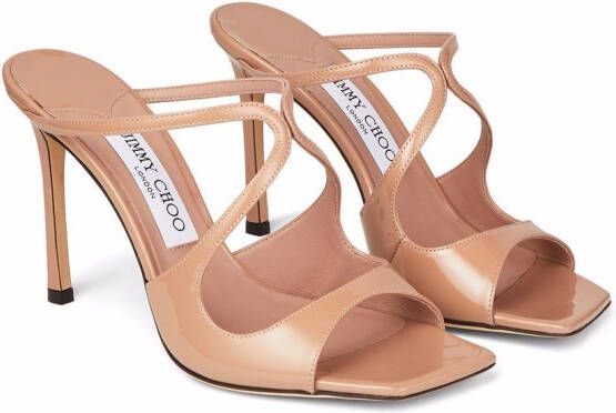 Jimmy Choo Anise muiltjes met uitgesneden details Roze