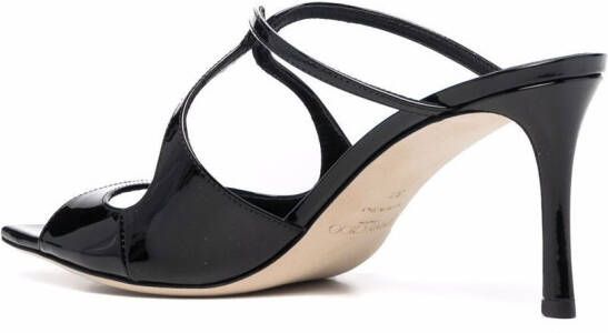 Jimmy Choo Anise sandalen met vierkante neus Zwart