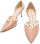 Jimmy Choo Aurelie pumps verfraaid met parels Roze - Thumbnail 6