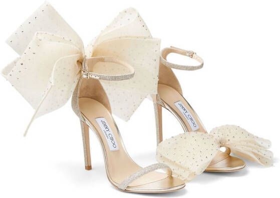 Jimmy Choo Aveline sandalen Goud