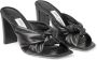 Jimmy Choo Avenue 85 mm leren muiltjes Zwart - Thumbnail 2