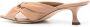 Jimmy Choo Avenue leren muiltjes Beige - Thumbnail 3