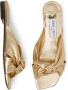 Jimmy Choo Avenue sandalen met metallic afwerking Goud - Thumbnail 4