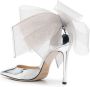 Jimmy Choo Averly pumps met oversized strik Zilver - Thumbnail 3