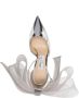 Jimmy Choo Averly pumps met oversized strik Zilver - Thumbnail 4