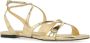 Jimmy Choo Ayla metallic sandalen Goud - Thumbnail 2