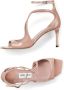 Jimmy Choo Azia lakleren sandalen Roze - Thumbnail 4