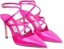 Jimmy Choo Ami satijnen pumps Roze - Thumbnail 3