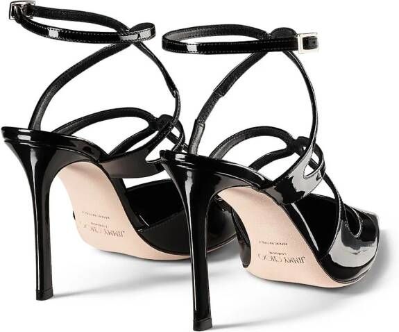 Jimmy Choo Azia lakleren pumps Zwart